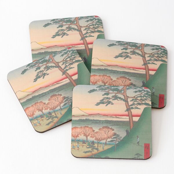Item preview, Spring Mount Fuji Vintage Ukiyo-e Japanese Art designed and sold by VintageArchive.