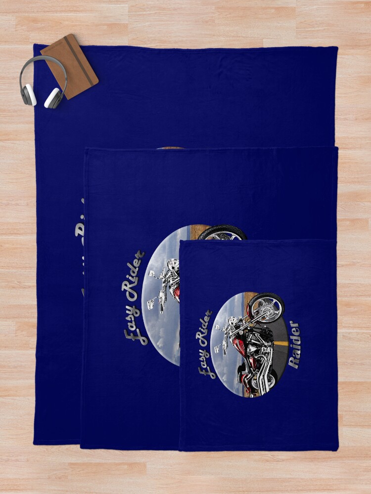 Alternate view of Yamaha Raider Easy Rider Throw Blanket