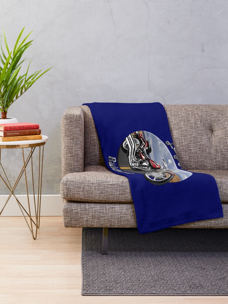 Alternate view of Yamaha Raider Easy Rider Throw Blanket