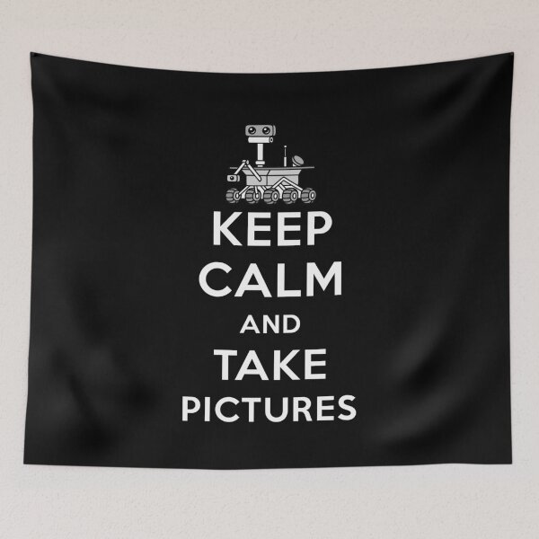 Item preview, Keep Calm Take Pictures Mars Perseverance Rover Landing Joke designed and sold by trendo.