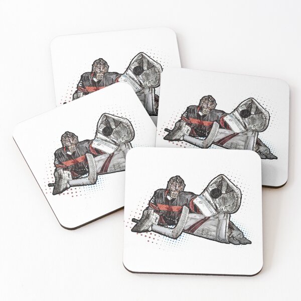 Item preview, Ice hockey goalkeeper illustration  designed and sold by ranker666.