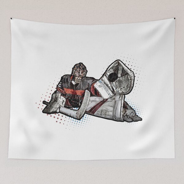 Item preview, Ice hockey goalkeeper illustration  designed and sold by ranker666.