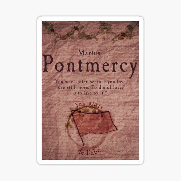 Marius Pontmercy Sticker