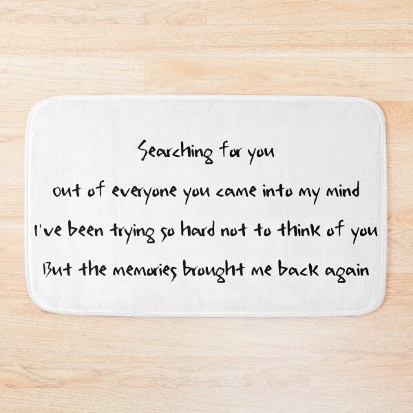 Item preview, Your Name Engraved Herein Handwritten Lyrics - Verse (English) designed and sold by Aooms123.