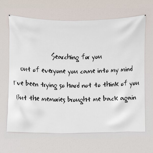Item preview, Your Name Engraved Herein Handwritten Lyrics - Verse (English) designed and sold by Aooms123.