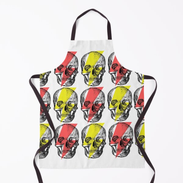 Item preview, Skull Flash Design Pattern Red Yellow Paint Bowie designed and sold by LeonardoBotha.