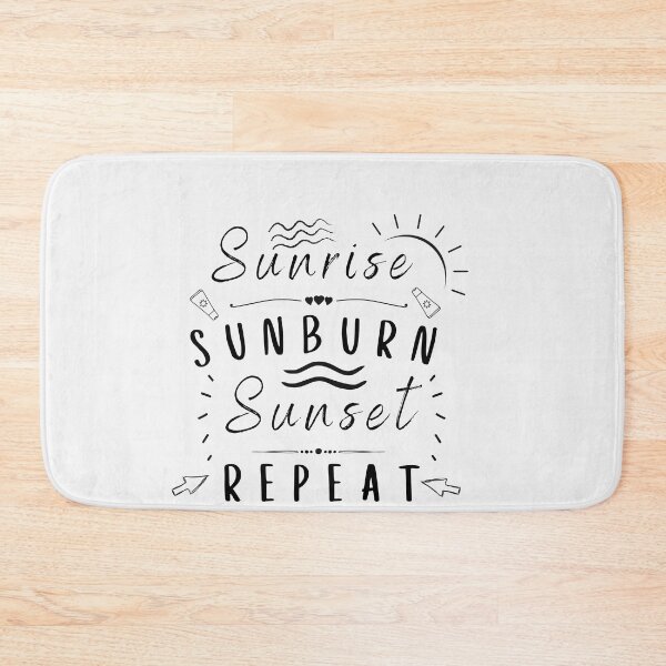 Item preview, Sunrise Sunburn Sunset Repeat designed and sold by walidsam07.