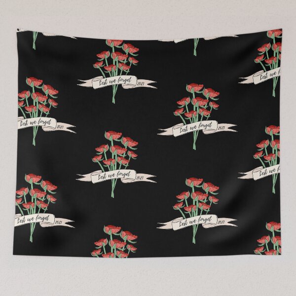Item preview, Patriotic United States Memorial Day 2021 - Lest we forget designed and sold by My-Queens-Store.