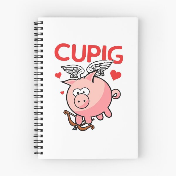 Item preview, Cupig Cupid Pig Pun Teacup Pig Funny Valentines Day Pun designed and sold by sillyquestions.