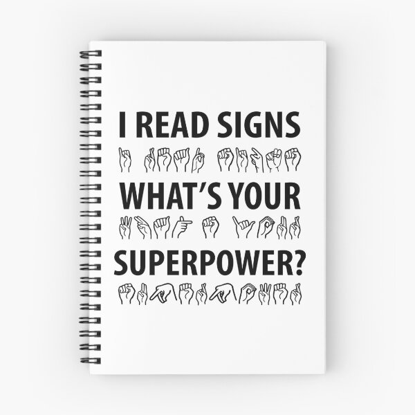 Item preview, I Read Signs Whats Your Superpower? designed and sold by TravelScientist.