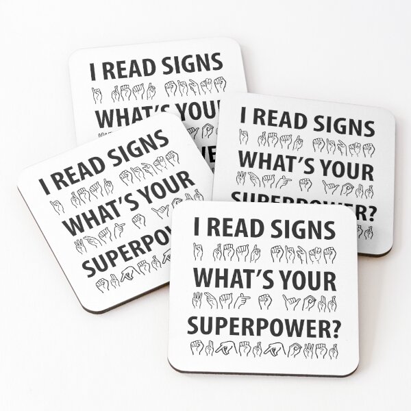 Item preview, I Read Signs Whats Your Superpower? designed and sold by TravelScientist.