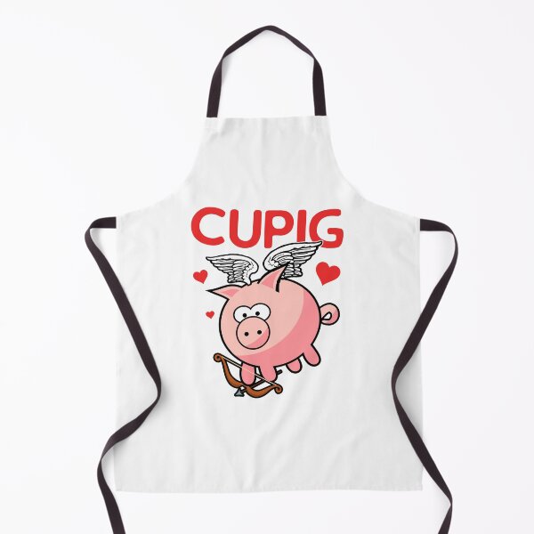 Item preview, Cupig Cupid Pig Pun Teacup Pig Funny Valentines Day Pun designed and sold by sillyquestions.