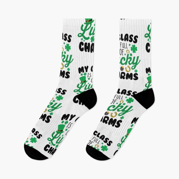 Item preview, My Class Is Full Of Lucky Charms Funny St Patricks Day Quotes designed and sold by Scratches Tees.
