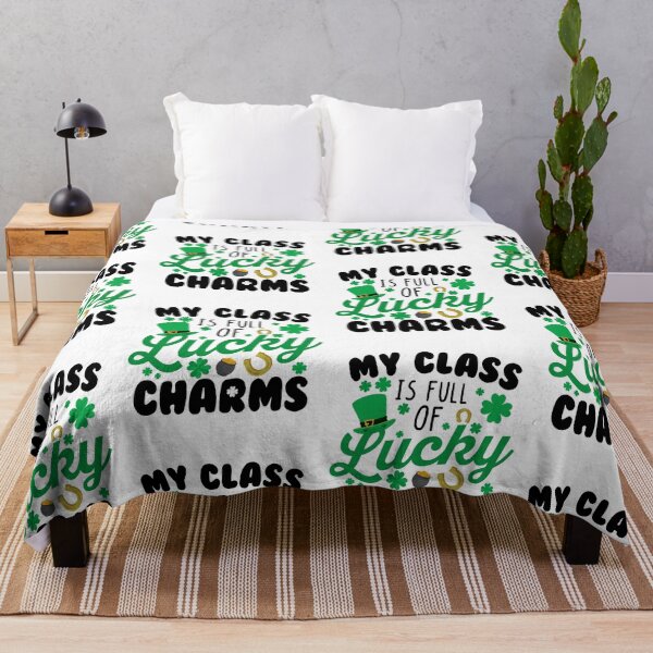 Item preview, My Class Is Full Of Lucky Charms Funny St Patricks Day Quotes designed and sold by Scratches Tees.