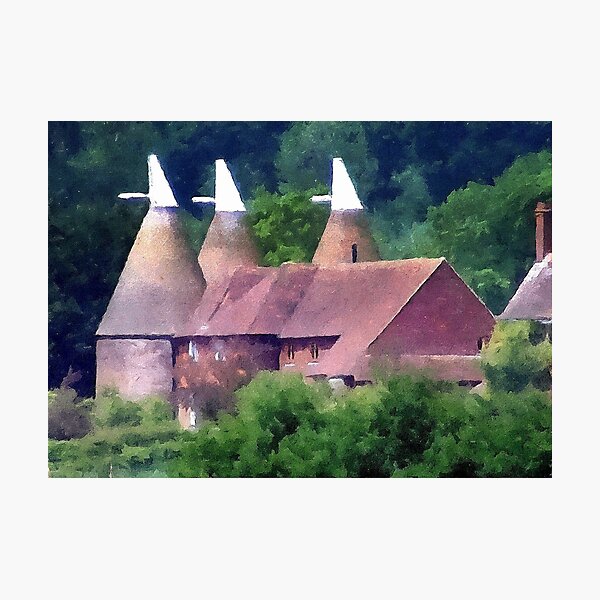 Oast Houses Photographic Print