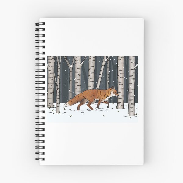 Aperçu de l'œuvre Renard dans la forêt créée et vendue par CreateWandrlust.