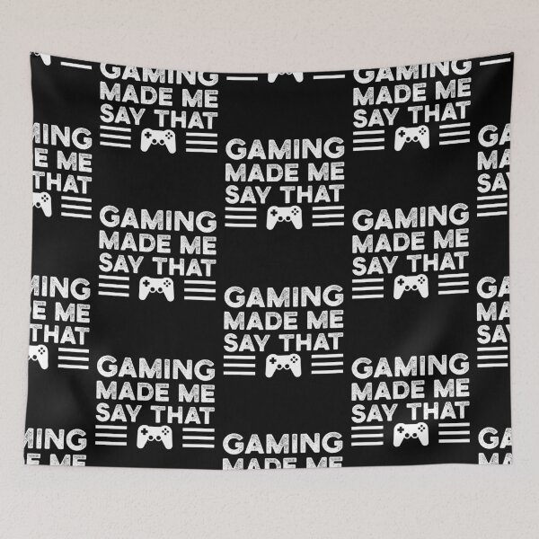 Item preview, Sorry For What I Said While Gaming Funny Gamers Sayings designed and sold by Scratches Tees.