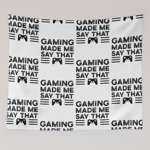 Item preview, Sorry For What I Said While Gaming Funny Gamers Sayings designed and sold by Scratches Tees.