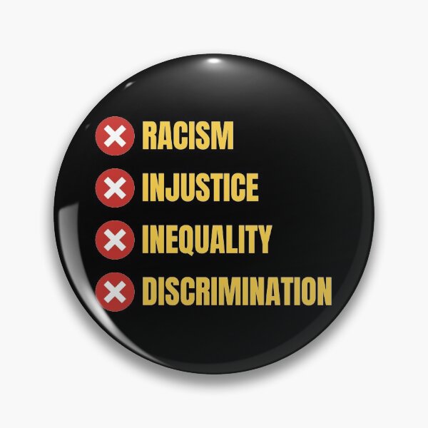 Item preview, Stop Racism - Stop Injustice - Stop Inequality - Stop Discrimination  designed and sold by P2CPOD.