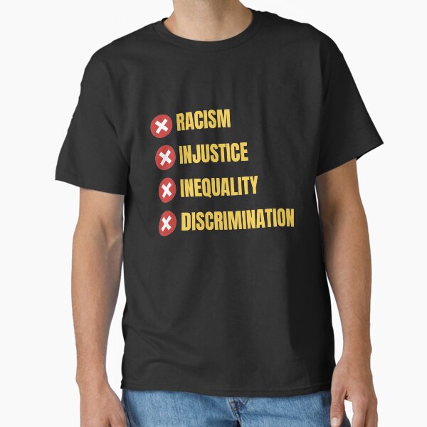 Item preview, Stop Racism - Stop Injustice - Stop Inequality - Stop Discrimination  designed and sold by P2CPOD.