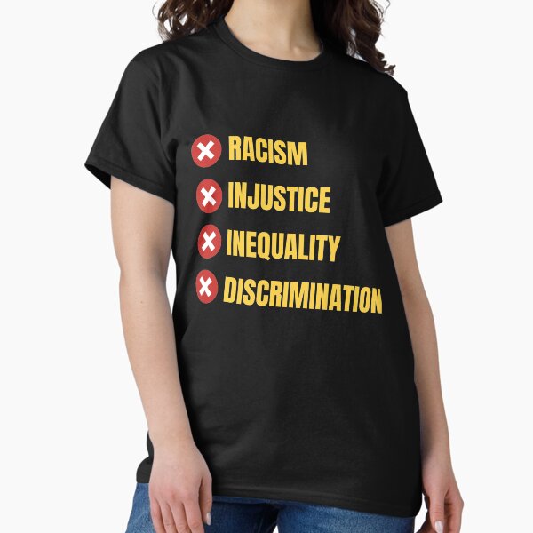 Item preview, Stop Racism - Stop Injustice - Stop Inequality - Stop Discrimination  designed and sold by P2CPOD.