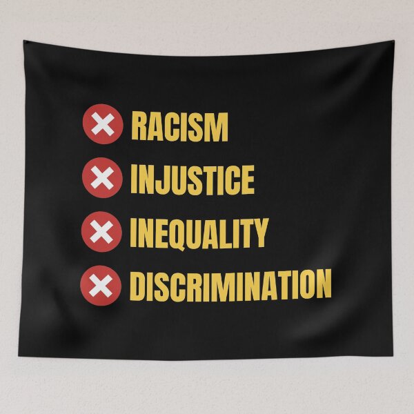 Item preview, Stop Racism - Stop Injustice - Stop Inequality - Stop Discrimination  designed and sold by P2CPOD.