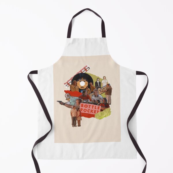 Artikelvorschau, Flasche Rakete Wes Anderson Collage Vintage Färbung entworfen und verkauft von stellaperry.