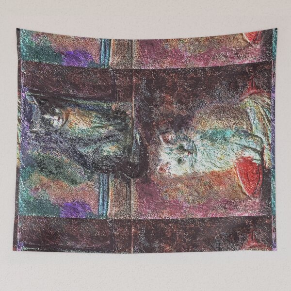 Item preview, r1386/ maj -  The Cats   My Creations Artistic Sculpture Relief fact Main 51  (c)(h) by Olavia-Olao   Okaio Créations designed and sold by o.okaïo.