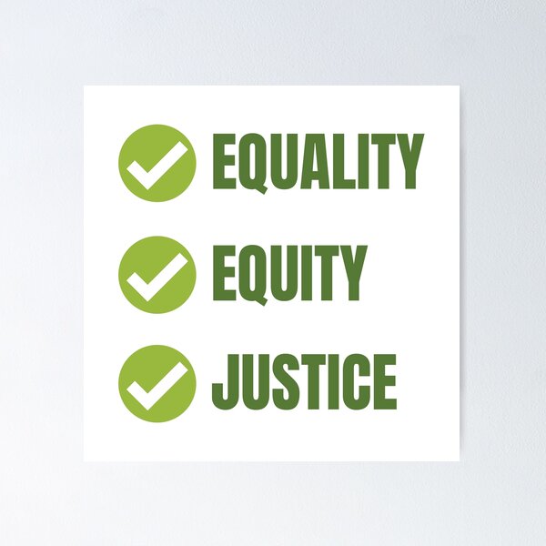Item preview, Equality - Equity - Justice designed and sold by P2CPOD.