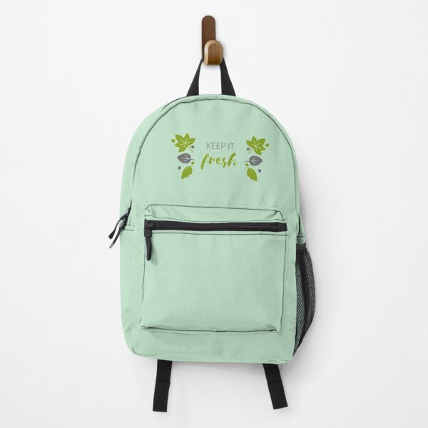 Item preview, Keep It Fresh cool green vegan keto quote designed and sold by KiriBrero.