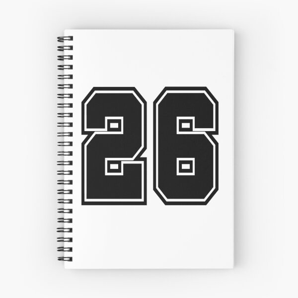 Item preview, 26 shirt number college style number designed and sold by GeogDesigns.