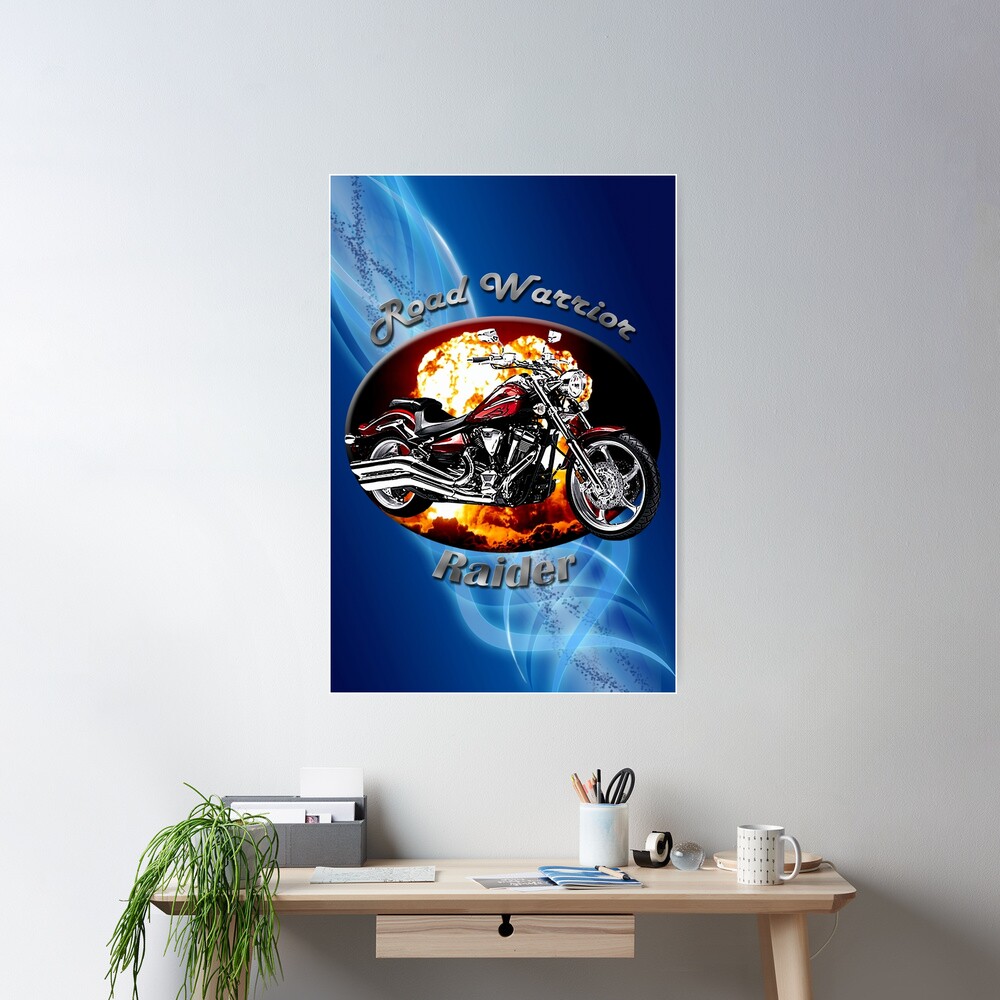 Yamaha Raider Road Warrior Poster