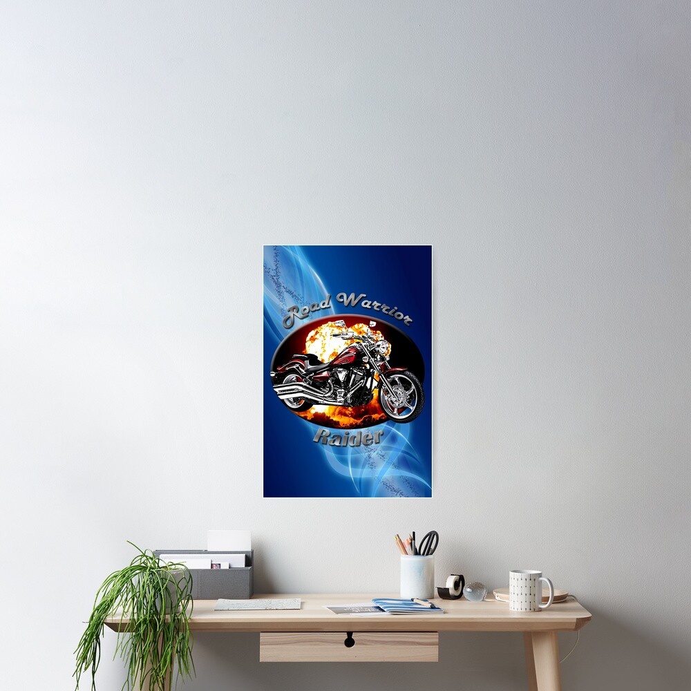 Yamaha Raider Road Warrior Poster