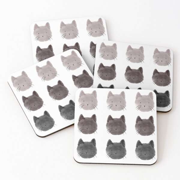 Item preview, cat gradient designed and sold by girlwithlatte.