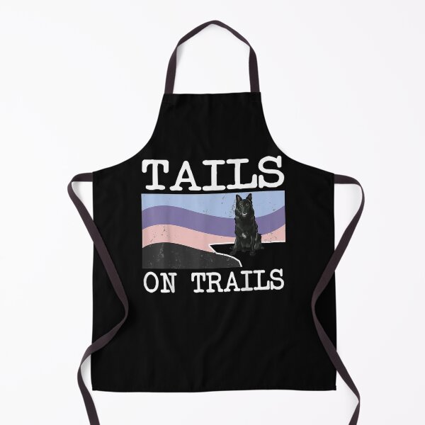 Item preview, Belgian Sheepdog Tails On Trails Funny Dog Hiking designed and sold by charissamo77.