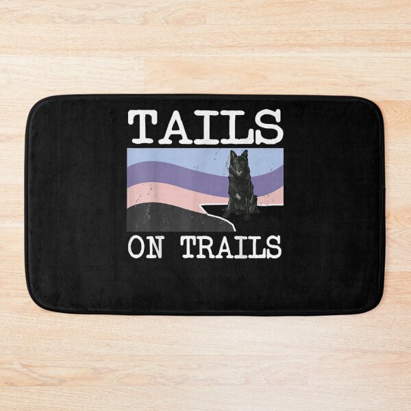 Item preview, Belgian Sheepdog Tails On Trails Funny Dog Hiking  designed and sold by charissamo77.