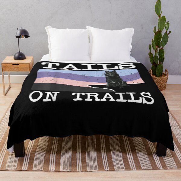 Item preview, Belgian Sheepdog Tails On Trails Funny Dog Hiking designed and sold by charissamo77.