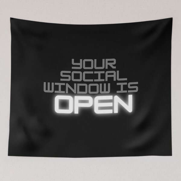 Item preview, Social Window Is Open designed and sold by China Decoded.