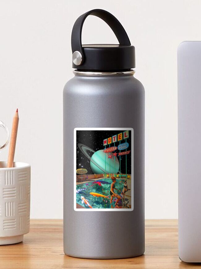 Thumbnail 1 of 3, Sticker, Motel Saturn designed and sold by maisiekane.