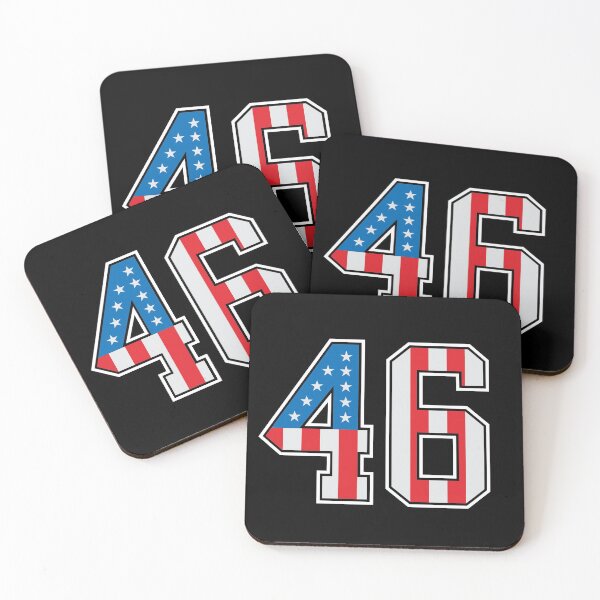 Item preview, 46 American Classy Numbers forty-six United States Flag designed and sold by Urosek.