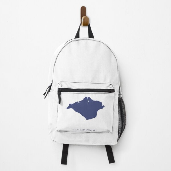 Item preview, Navy Map of Isle of Wight UK designed and sold by By-Danni-Marie.