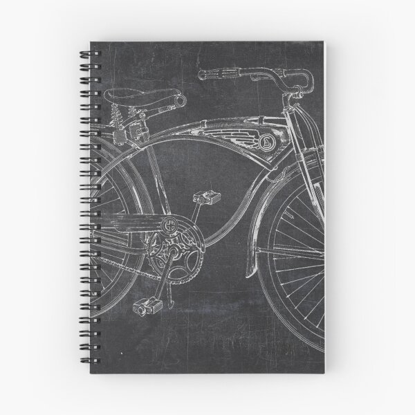 Item preview, Vintage 1939 Schwinn Bicycle Chalkboard designed and sold by peanutroaster.