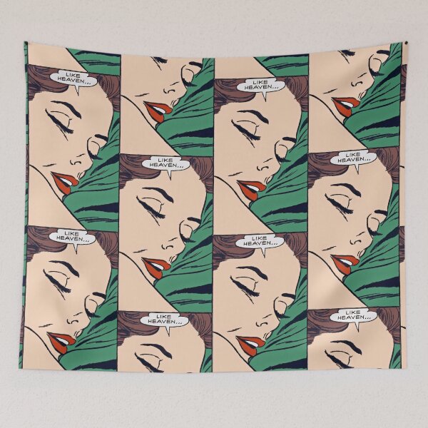 Item preview, Happy Comic Girl - Like Heaven designed and sold by brushandframes.