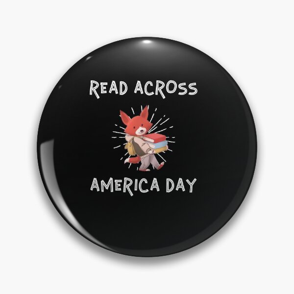 Item preview, Young Fox Excited Carrying Books Celebrating Read Across America Day- Read Across America Day designed and sold by WowAllinOne.