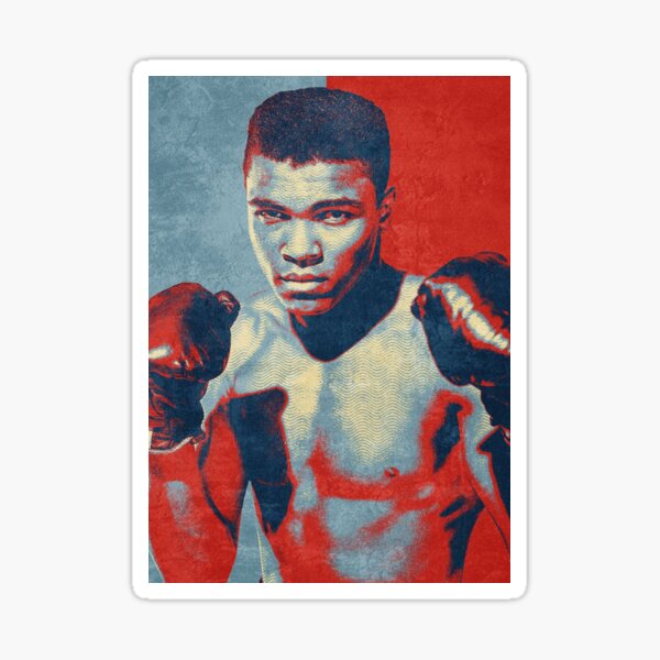 Muhammad ali T-shirts boxe Affiche mike tyson Sticker Sticker