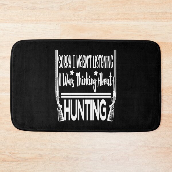 Item preview, Sorry I Wasn't Listening I Was Thinking About Hunting T-Shirt  designed and sold by piskwi.
