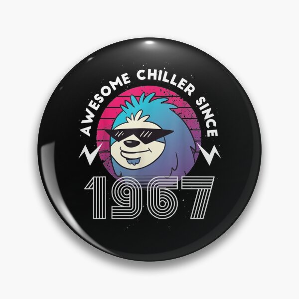 Item preview, Vintage 54th Birthday Sloth 54 Years Chiller Since 1967 Bday  designed and sold by charissamo77.