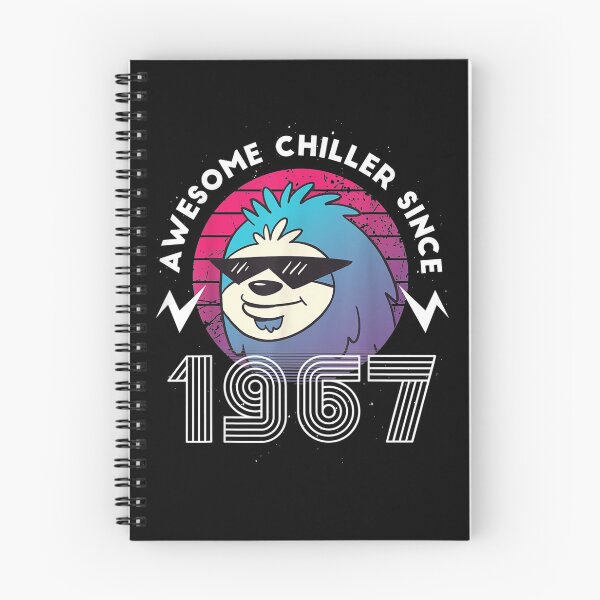 Item preview, Vintage 54th Birthday Sloth 54 Years Chiller Since 1967 Bday  designed and sold by charissamo77.