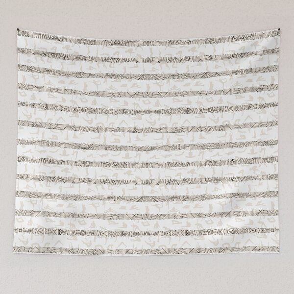 Item preview, Yoga Buddha Boho Illustration Inhale Exhale designed and sold by CreativeBu.