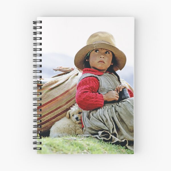 Item preview, Young Girl with Puppy in the Andes Mountains of Peru designed and sold by ScienceSource.